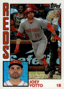 2019 Topps - 1984 Topps Baseball 35th Anniversary Chrome Silver Pack (Series Two) #T84-8 Joey Votto Front