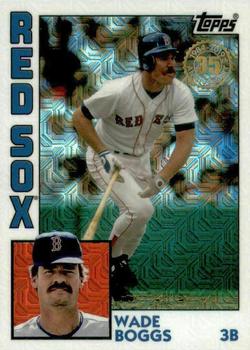 2019 Topps - 1984 Topps Baseball 35th Anniversary Chrome Silver Pack (Series Two) #T84-14 Wade Boggs Front