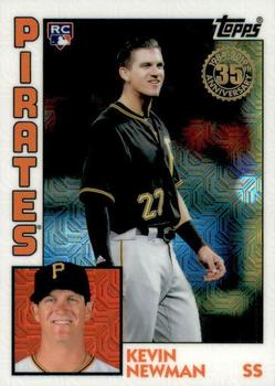 2019 Topps - 1984 Topps Baseball 35th Anniversary Chrome Silver Pack (Series Two) #T84-32 Kevin Newman Front
