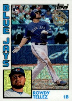 2019 Topps - 1984 Topps Baseball 35th Anniversary Chrome Silver Pack (Series Two) #T84-42 Rowdy Tellez Front