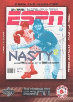2005 Upper Deck ESPN - ESPN The Magazine Covers #MC-3 Pedro Martinez / Randy Johnson Front
