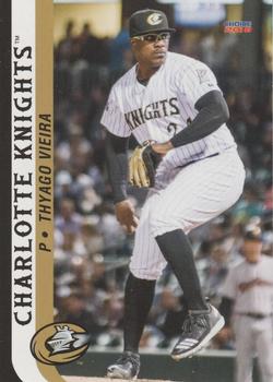 2018 Choice Charlotte Knights #24 Thyago Vieira Front