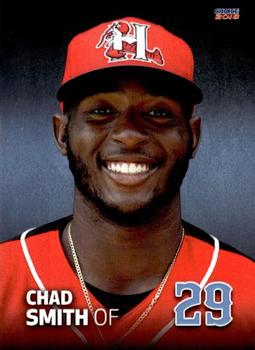 2018 Choice Hickory Crawdads #26 Chad Smith Front