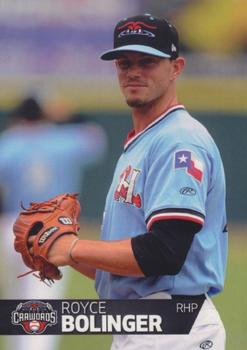 2018 Choice Hickory Crawdads Update #NNO Royce Bolinger Front