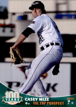 2019 Grandstand Florida State League Top Prospects #NNO Casey Mize Front