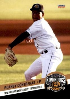 2019 Choice South Atlantic League Top Prospects #06 Roansy Contreras Front