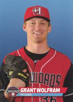 2019 Choice Hickory Crawdads #35 Grant Wolfram Front