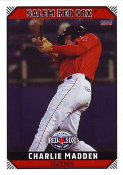 2019 Choice Salem Red Sox #17 Charlie Madden Front