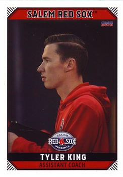 2019 Choice Salem Red Sox #31 Tyler King Front