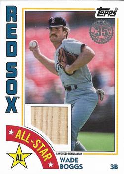 2019 Topps - 1984 Topps Baseball 35th Anniversary All-Stars Relics #ASR-WB Wade Boggs Front
