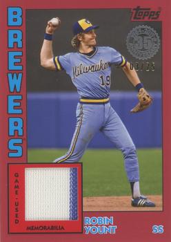 2019 Topps - 1984 Topps Baseball 35th Anniversary All-Stars Relics Red #ASR-RY Robin Yount Front