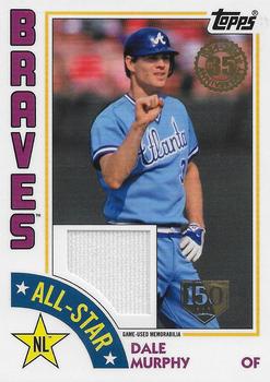 2019 Topps - 1984 Topps Baseball 35th Anniversary All-Stars Relics 150th Anniversary #ASR-DM Dale Murphy Front