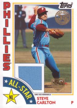 2019 Topps - 1984 Topps Baseball 35th Anniversary All-Stars Relics 150th Anniversary #ASR-SC Steve Carlton Front