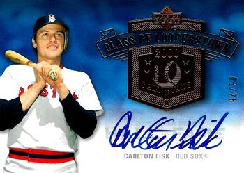 2005 Upper Deck Hall of Fame - Class of Cooperstown Autograph #CC-CF1 Carlton Fisk Front