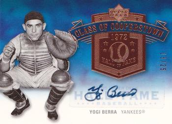 2005 Upper Deck Hall of Fame - Class of Cooperstown Autograph #CC-YB2 Yogi Berra Front