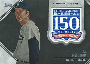 2019 Topps - 150th Anniversary Commemorative Patches (Series Two) #AMP-AK Al Kaline Front