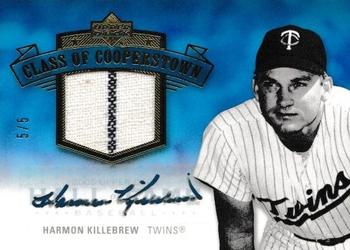 2005 Upper Deck Hall of Fame - Class of Cooperstown Autograph-Material Gold #CC-HK4 Harmon Killebrew Front