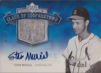 2005 Upper Deck Hall of Fame - Class of Cooperstown Autograph-Material Silver #CC-SM2 Stan Musial Front