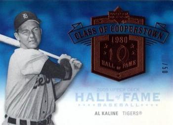 2005 Upper Deck Hall of Fame - Class of Cooperstown Gold #CC-AK1 Al Kaline Front