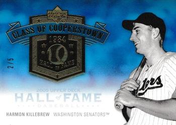 2005 Upper Deck Hall of Fame - Class of Cooperstown Gold #CC-HK1 Harmon Killebrew Front