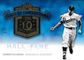 2005 Upper Deck Hall of Fame - Class of Cooperstown Gold #CC-HK3 Harmon Killebrew Front