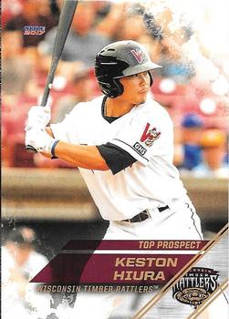 2017 Choice Wisconsin Timber Rattlers Top Prospect #NNO Keston Hiura Front