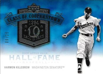 2005 Upper Deck Hall of Fame - Class of Cooperstown Silver #CC-HK3 Harmon Killebrew Front