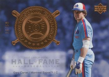 2005 Upper Deck Hall of Fame - Cooperstown Calling #CO-GC1 Gary Carter Front