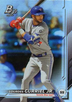 2019 Bowman Platinum #15 Lourdes Gurriel Jr. Front