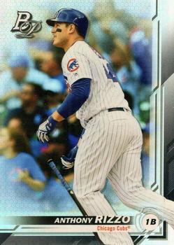 2019 Bowman Platinum #30 Anthony Rizzo Front