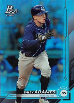 2019 Bowman Platinum #72 Willy Adames Front