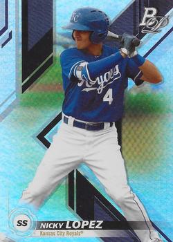 2019 Bowman Platinum - Top Prospects #TOP-32 Nicky Lopez Front