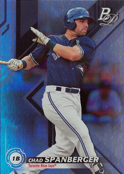 2019 Bowman Platinum - Top Prospects #TOP-39 Chad Spanberger Front