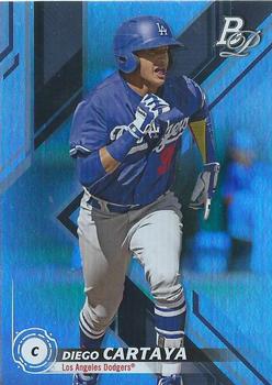 2019 Bowman Platinum - Top Prospects #TOP-58 Diego Cartaya Front