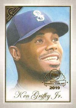 2019 Bowman Platinum - National Baseball Card Day Gallery Preview #GP-KG Ken Griffey Jr. Front