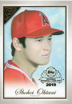 2019 Bowman Platinum - National Baseball Card Day Gallery Preview #GP-SO Shohei Ohtani Front
