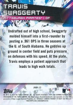 2019 Bowman Platinum - Prismatic Prodigies #PPP-17 Travis Swaggerty Back