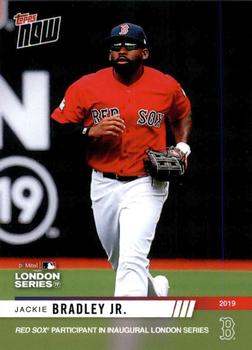 2019 Topps Now Boston Red Sox London Series #LS-2 Jackie Bradley Jr. Front