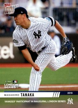 2019 Topps Now New York Yankees London Series #LS-23 Masahiro Tanaka Front