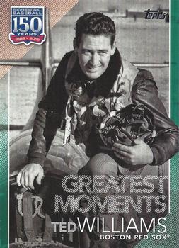 2019 Topps - 150 Years of Professional Baseball - Greatest Moments Green #GM-7 Ted Williams Front