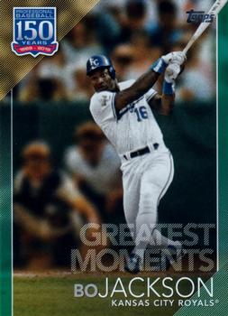 2019 Topps - 150 Years of Professional Baseball - Greatest Moments Green #GM-10 Bo Jackson Front