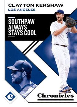 2019 Panini Chronicles #7 Clayton Kershaw Front