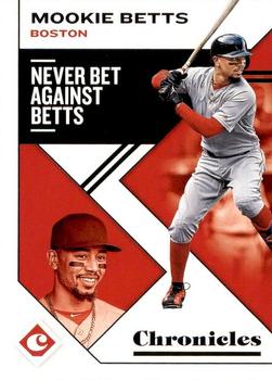 2019 Panini Chronicles #31 Mookie Betts Front