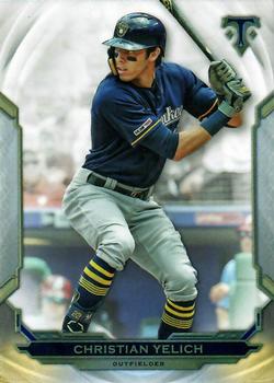 2019 Topps Triple Threads #13 Christian Yelich Front