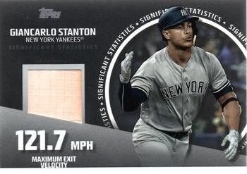 2019 Topps - Significant Statistics Relics #SSR-GS Giancarlo Stanton Front