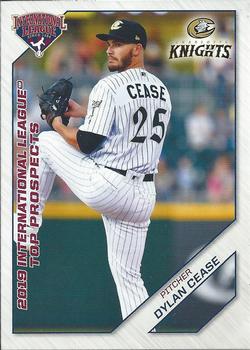 2019 Choice International League Top Prospects #7 Dylan Cease Front