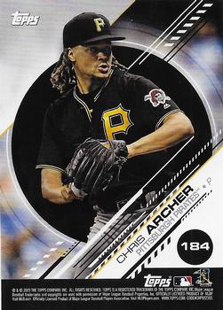 2019 Topps Stickers - Sticker Card Backs #184 Chris Archer Front