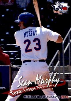 2018 Grandstand Texas League Top Prospects #NNO Sean Murphy Front