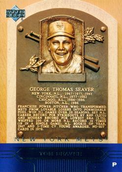 2005 Upper Deck - Hall of Fame Plaques #SP-24 Tom Seaver Front