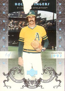 2005 Upper Deck Hall of Fame - Rainbow #68 Rollie Fingers Front